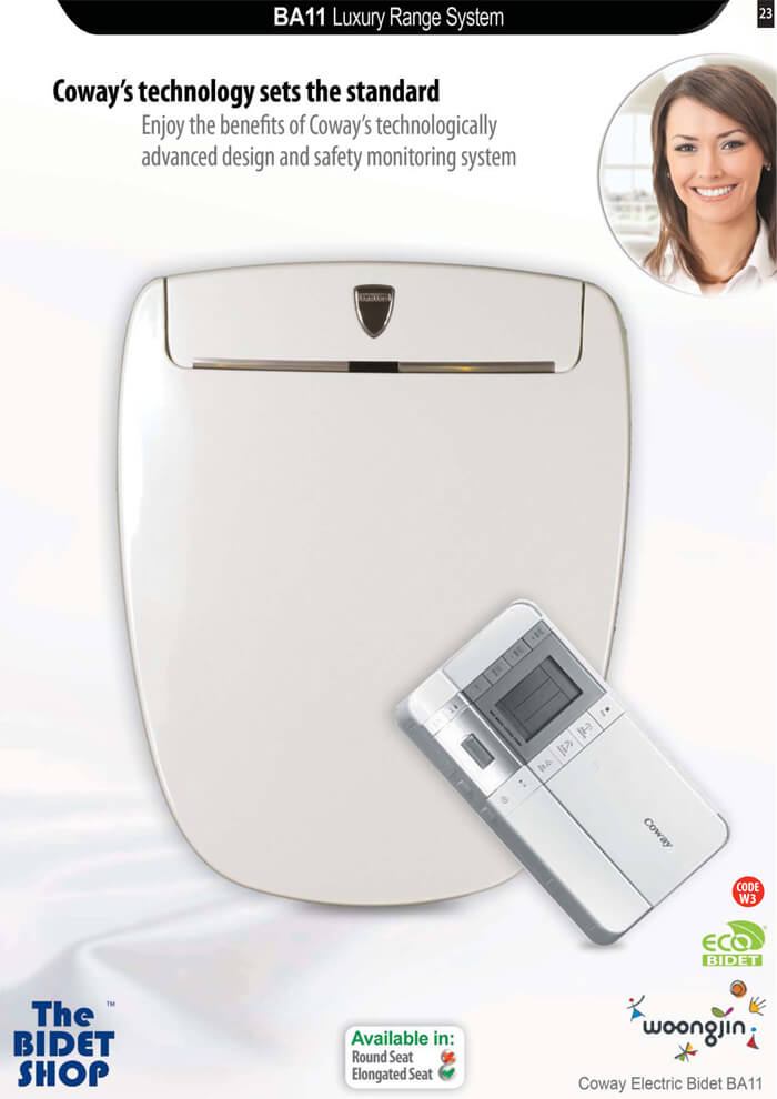 coway ba08 bidet toilet seat