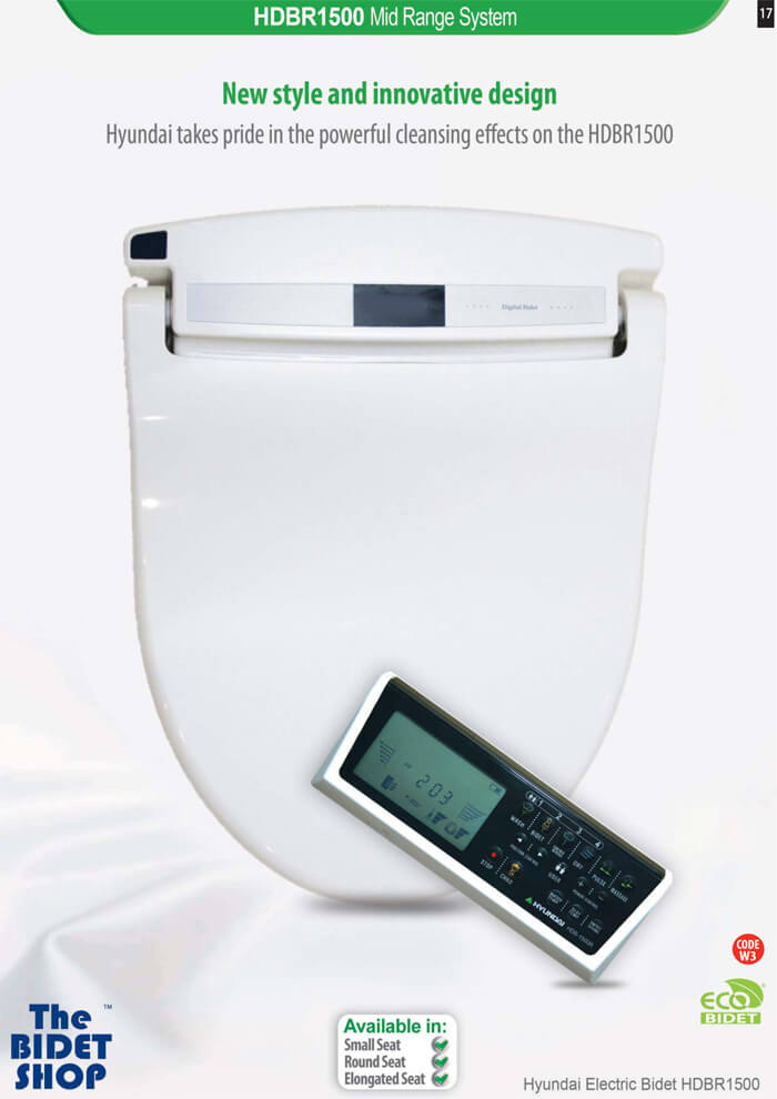 hyundai hdb 1500 bidet toilet seat